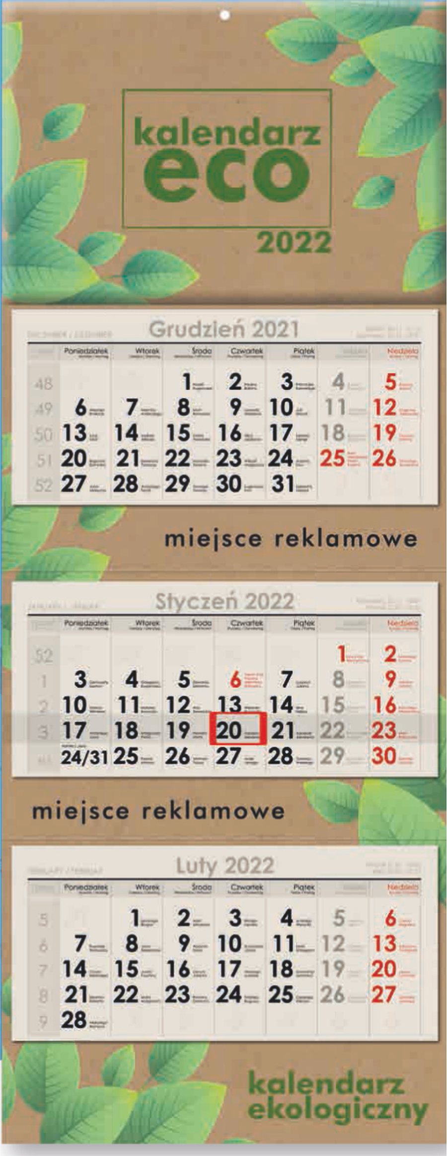 Trójdzielny Eco